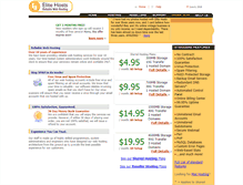 Tablet Screenshot of elitehosts.com